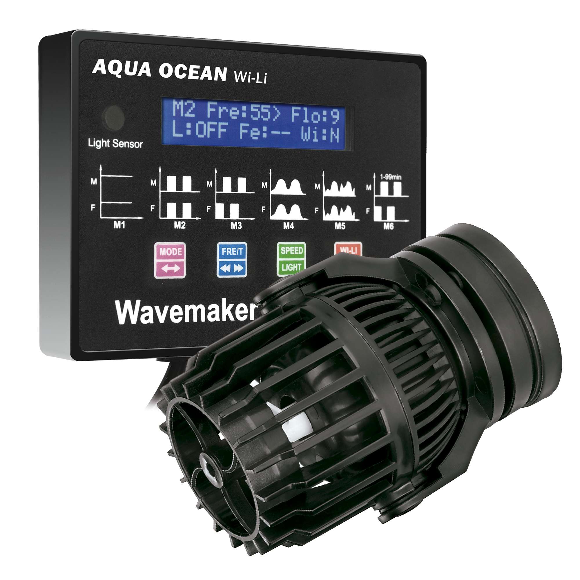 Generadores de olas y corrientes AQUA OCEAN WI-LI 8000L/H 23w 
