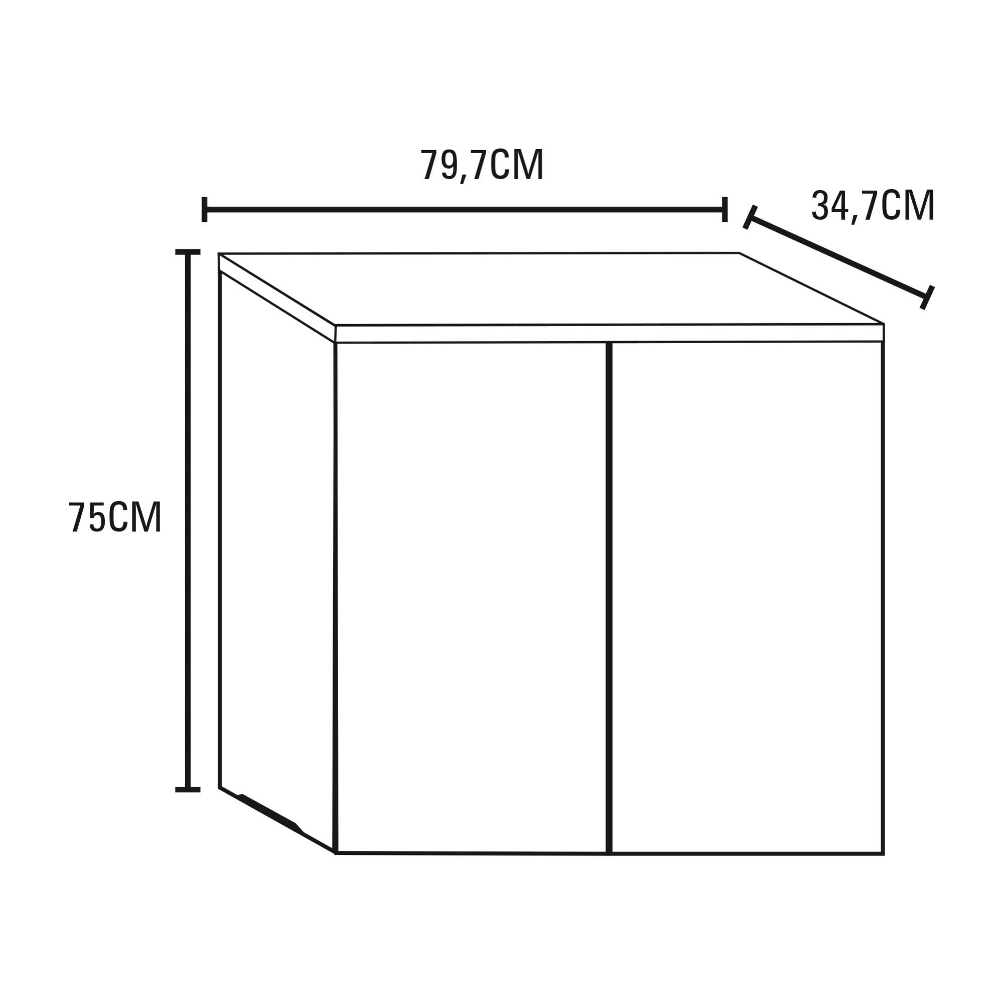 Mesa / mueble para acuarios de 120L AQUALUX / AQUALED PRO  blanco