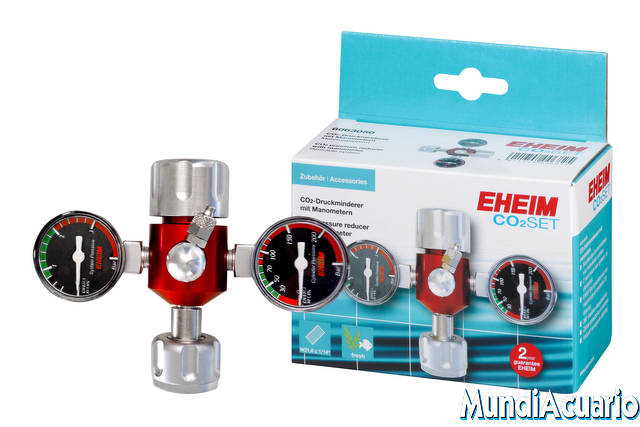 reductor de presión de CO2 con manómetros para los sistemas con botellas rellenables 6063300/400/500/600, 6064213/4/5/6