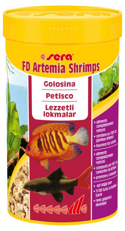 SERA FD ARTEMIA SHRIMPS 250 ML