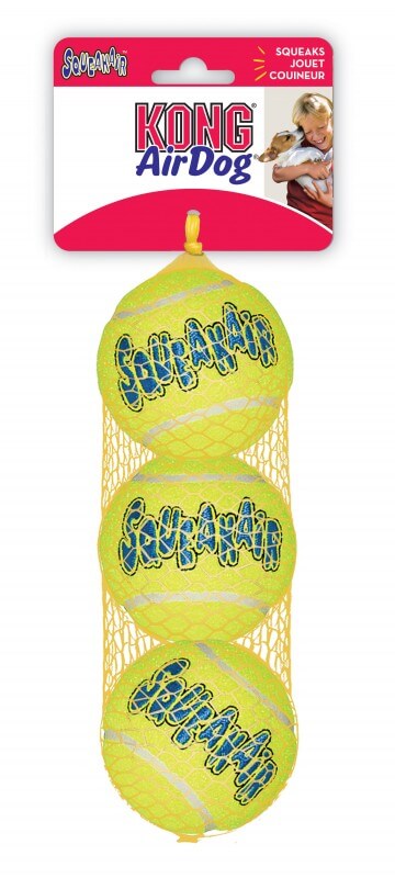 KONG AIR SQUEAKAIR PELOTA TENIS 3 UNI 6CM