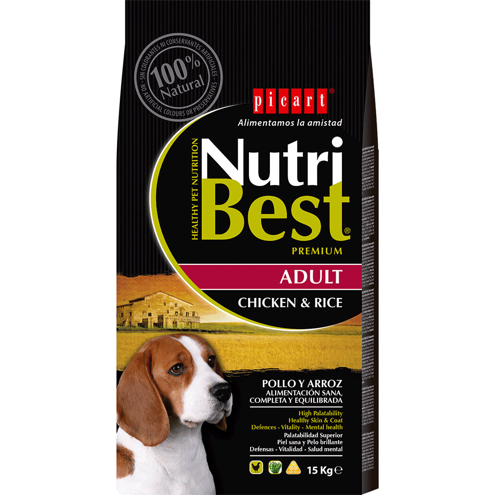 NUTRIBEST ADULT CHICKEN&amp;RICE