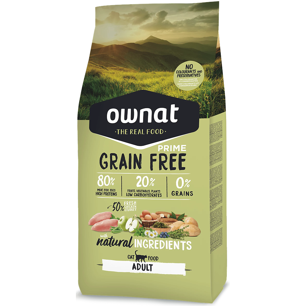 OWNAT CAT PRIME GF ADULT ADULT CHICKEN &amp; TURKEY
