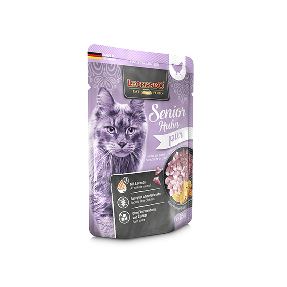 LEO SENIOR PURO EN POLLO 85GR