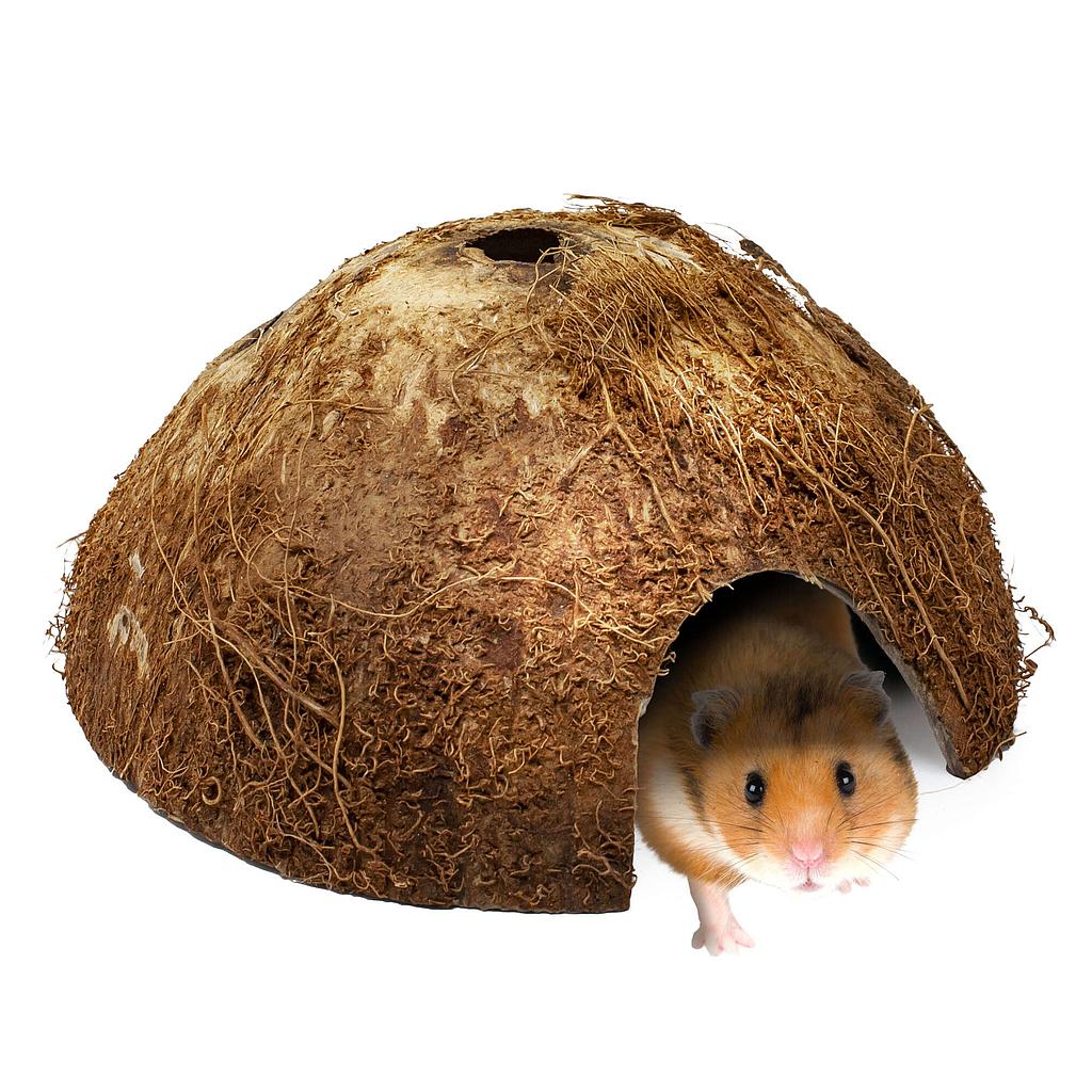 Medio coco para roedores (12.00cm)