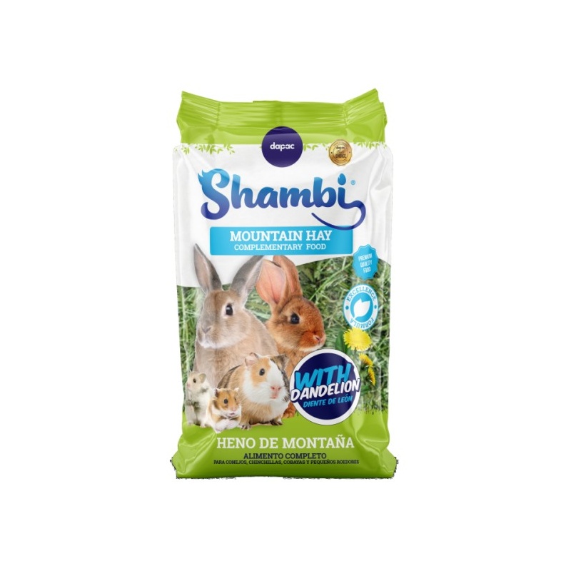 HENO SHAMBI DIENTE DE LEON 500GR+200 Grs