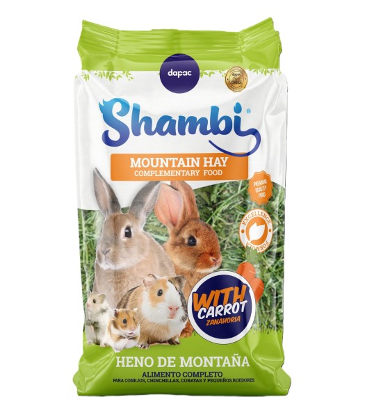 Heno Dapac zanahoria 500gr + 200gr