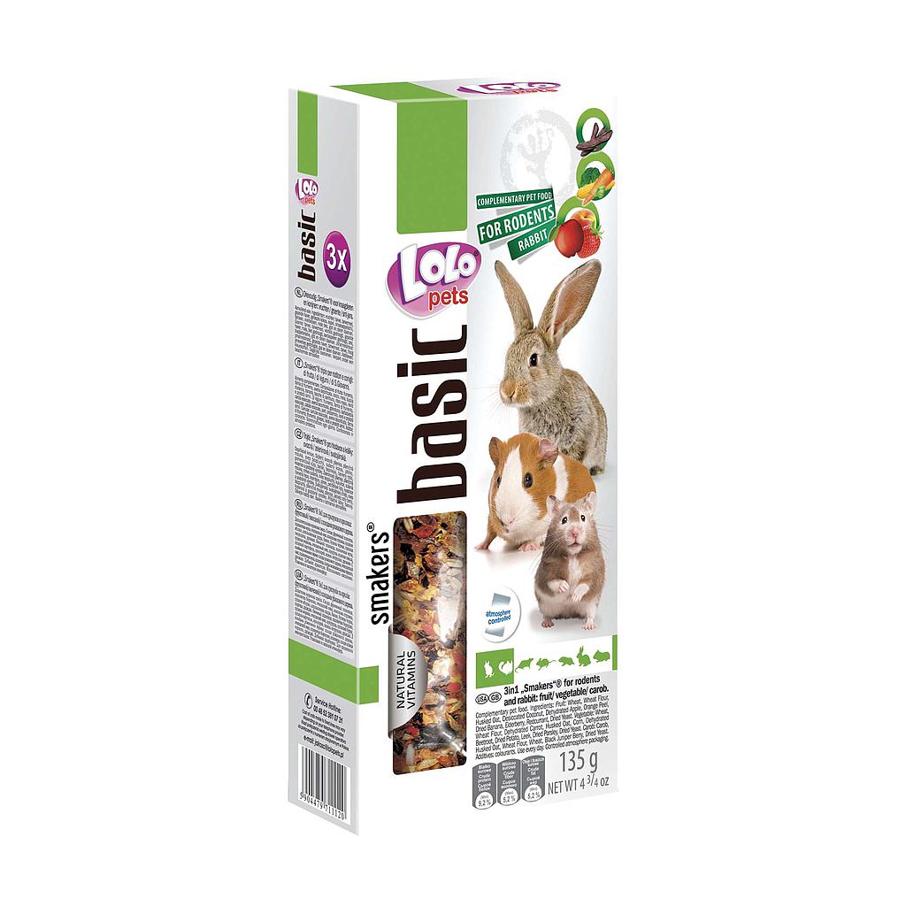 Barritas surtidas para roedores "LOLO" 130g 