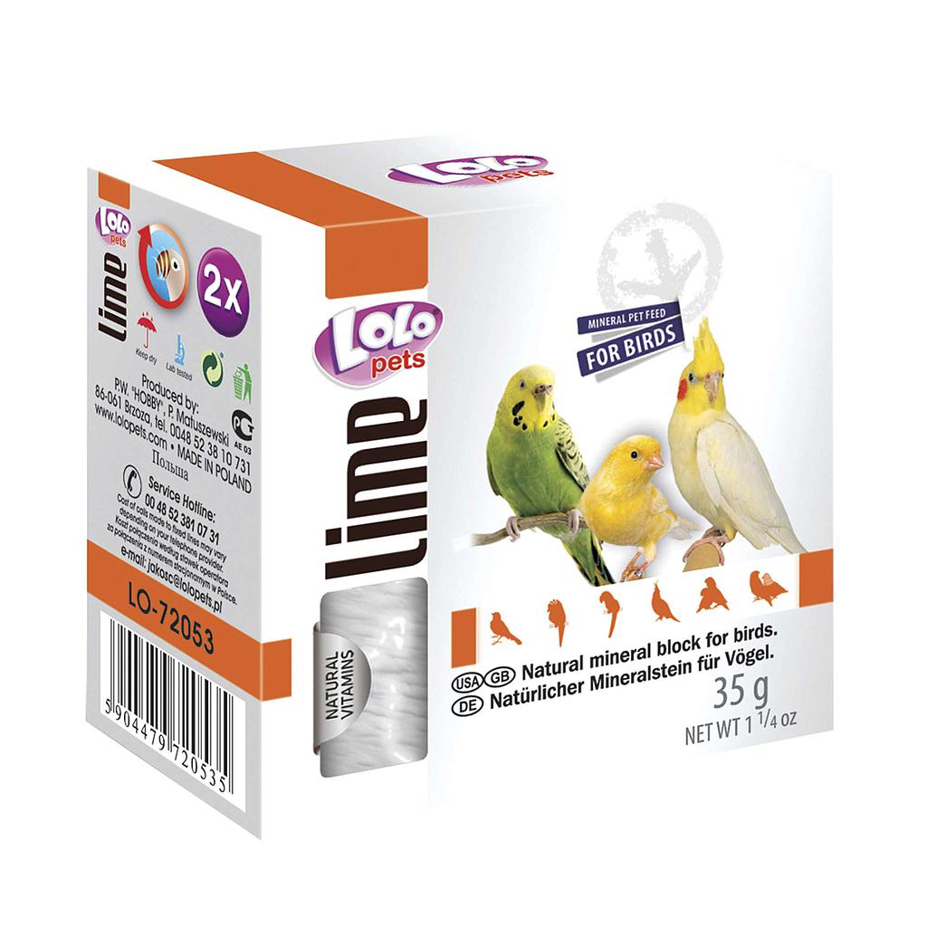 Bloque mineral de sabor clásico "LOLO" 40g 