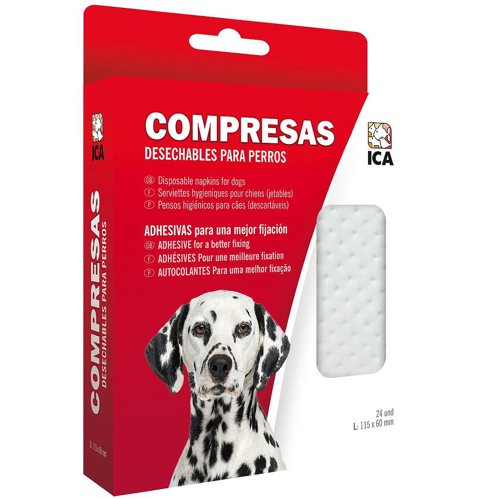 Compresas braguitas 4/5 L blanco 11,5x6cm