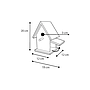 CAJA NIDO FINN PÁJAROS DE EXTERIOR - MADERA